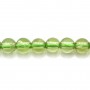 Peridot Round 4mm x 40cm