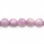 Kunzite ronde 8.5mm x 39cm