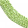 Peridot round 2mm x 40cm