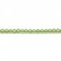 Peridot round 2mm x 40cm