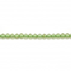 Péridot rond 2mm x 40cm