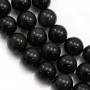 Obsidian round 14mm x 40cm