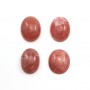 Cabochon Rhodochrosite, ovale, 14x18mm x1pc