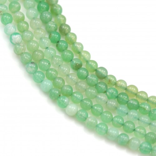 Chrysoprase Ronde 3mm x 40cm 
