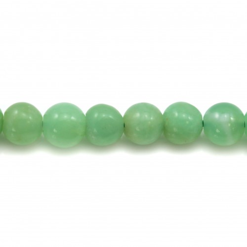 Chrysoprase round 4x5mm x 8pcs