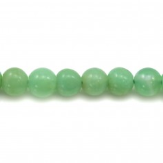 Chrysoprase ronde 4x5mm x 8pcs