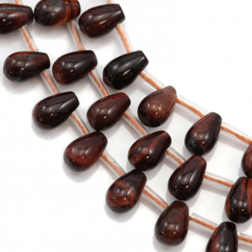 Bull's eye, in the shape of a drop, measuring 6 * 9mm x 40cm