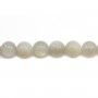 Pierre de lune ronde 12mm x 1pc