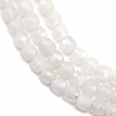 Multicolored tourmaline, in round and flat faceted shape, 4mm x 40cm