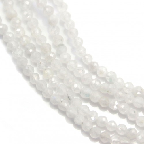 Round moonstone 2.5-3mm x 40cm