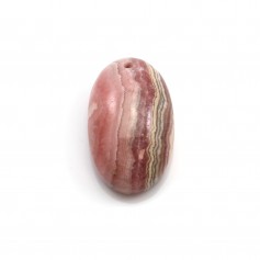 Pendentif Rhodochrosite, forme goutte 16x26mm x 1pc