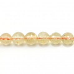 Citrine Ronde Facette
