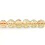 Citrine Ronde Facette