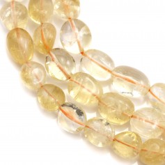 Baroque Citrine size 11x14mm approximately x 39cm