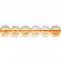 Citrine round 4mm x 40cm
