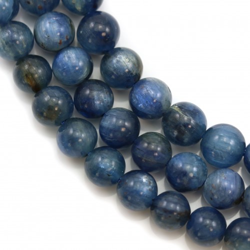 Treated Kyanite  Round 10mm  x  40cm
