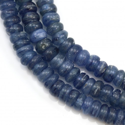 Cyanite rondelle 6mm x 40cm