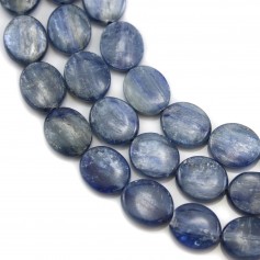 Kyanite oval 10x12mm x 40cm