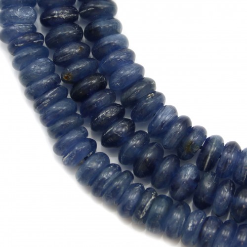 Cyanite rondelle 8mm AB x 40cm