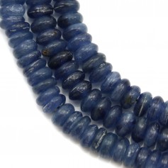 Cyanite rondelle 8mm AB x 40cm