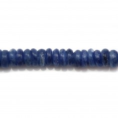 Cyanite rondelle 8mm x 10 pcs