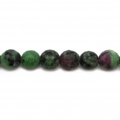 Ruby Zoisite Rond Facette 4mm x 10 st