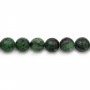 Ruby Zoisite Rond Facette 10mm x 40cm