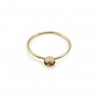 Bague en gold filled sertie pour cabochon rond 4mm x 1pc