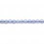 Blue Chalcedony Round 3mm x 40cm