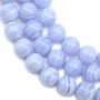 Blue Chalcedony Round 14mm x 40cm