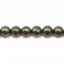 Pyrite Ronde 10mm x 40cm 