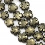 Pyrite fleur 12mm x 40cm 