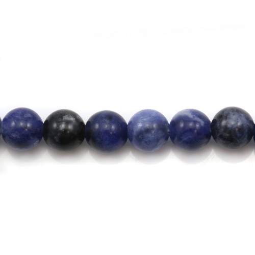 Sodalite round 10mm x 2pcs
