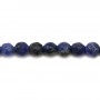 Sodalite ronde facette 6mm x 6pcs 