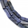 Sodalite, en forme de rectangle 4x13mm x 40cm
