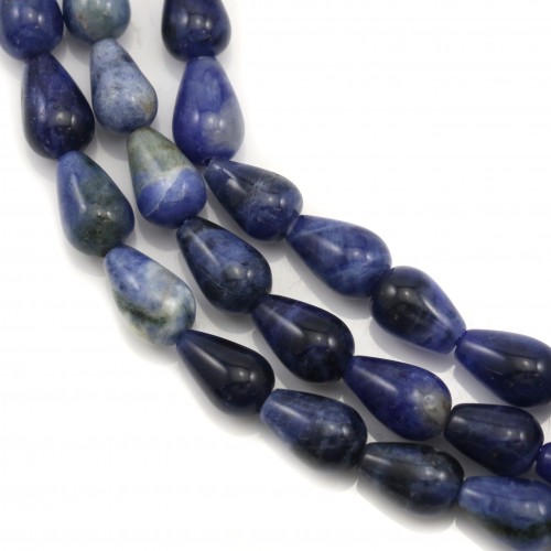 Sodalite drop 5x8mm x 40cm