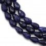 Sodalite goutte facette 5x8mm x 40cm