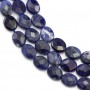 Sodalite ovale facetté 8x10mm