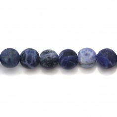 Sodalite matte ronde 6mm x 10 st
