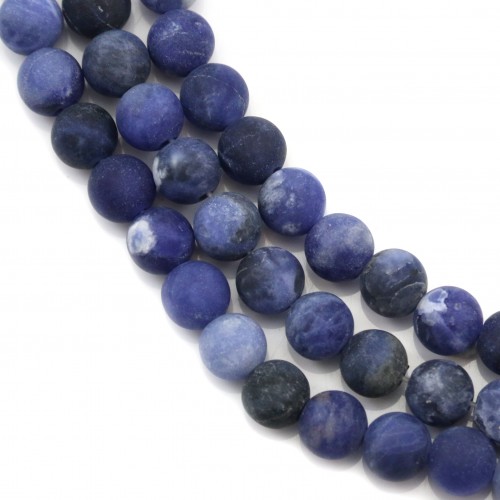 Sodalite mat round 6mm x 38cm