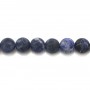 Sodalite matte ronde 6mm x 10 st
