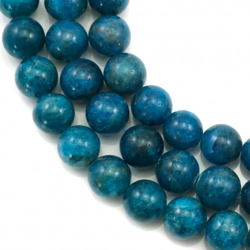 Apatite, ronde, 12mm x 40cm