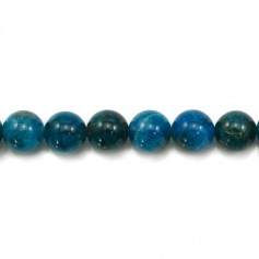 Apatite ronde qualité B 6mm x 40cm