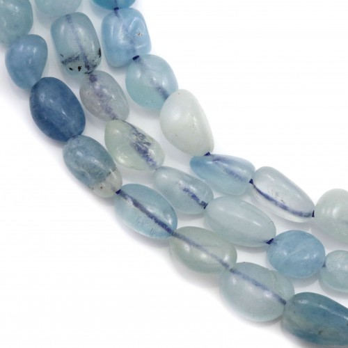 Aquamarine  baroque x 40cm