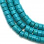 Turquoise reconstituted, in shaped of a roundel 3 * 4mm x 40cm