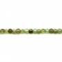 Green garnet round 3mm x 40cm