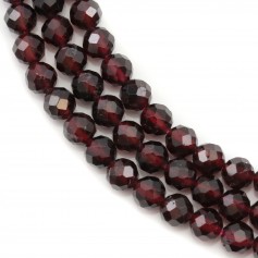 Garnet Faceted Round 4mm x 40cm