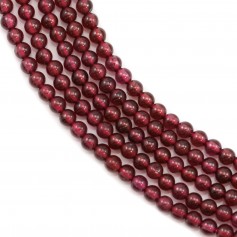 Round garnet 2mm x 35cm