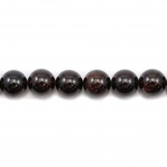 Grenat Rond 12mm x 40cm