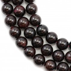 Garnet Round 12mm x 40cm